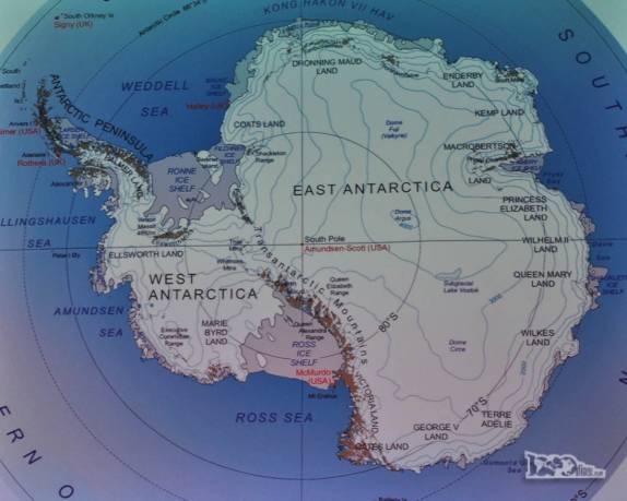 Palestra sobre a Antásrtida no trecho entre Falkland e Geórgia do Sul